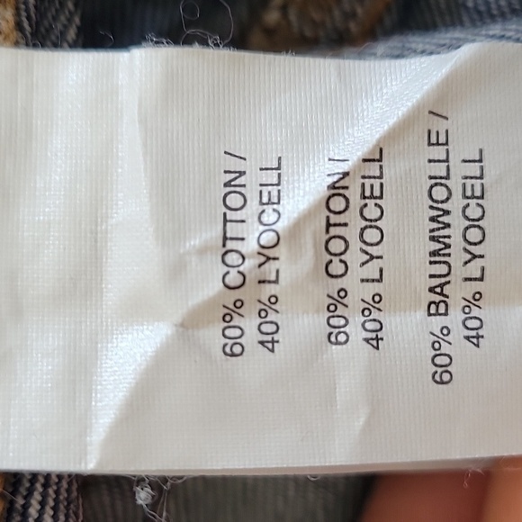 J Crew 30" blue denim jean midi skirt - Picture 4 of 5